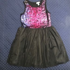 Girl’s Cat & Jack Flippy Sequin Party Dress